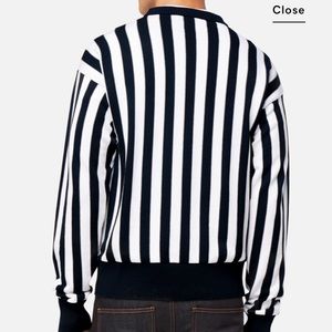 Ami striped long sleeve pullover